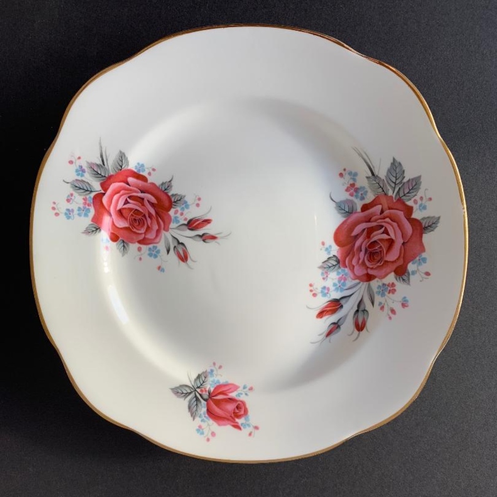 Vintage Duchess True Love Bone China Salad Plate